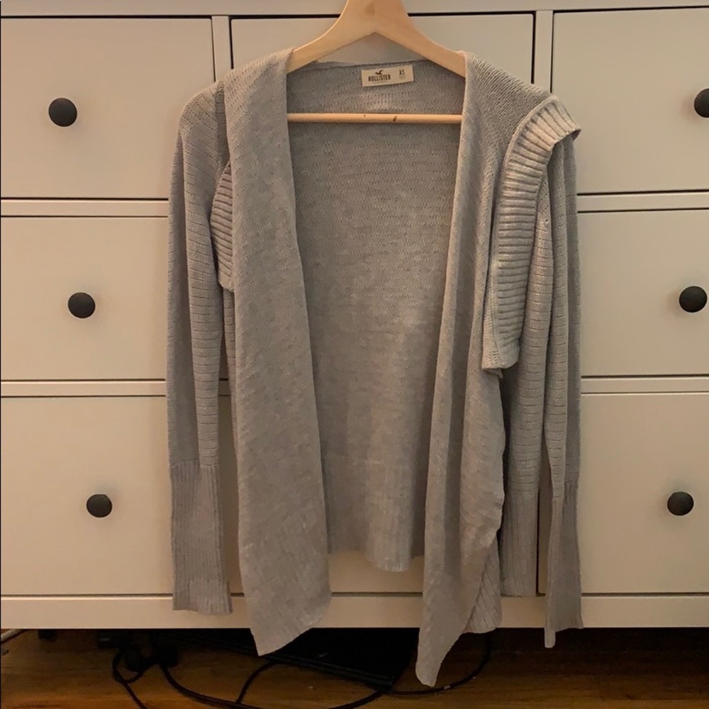 HOLLISTER HOODED CARDIGAN